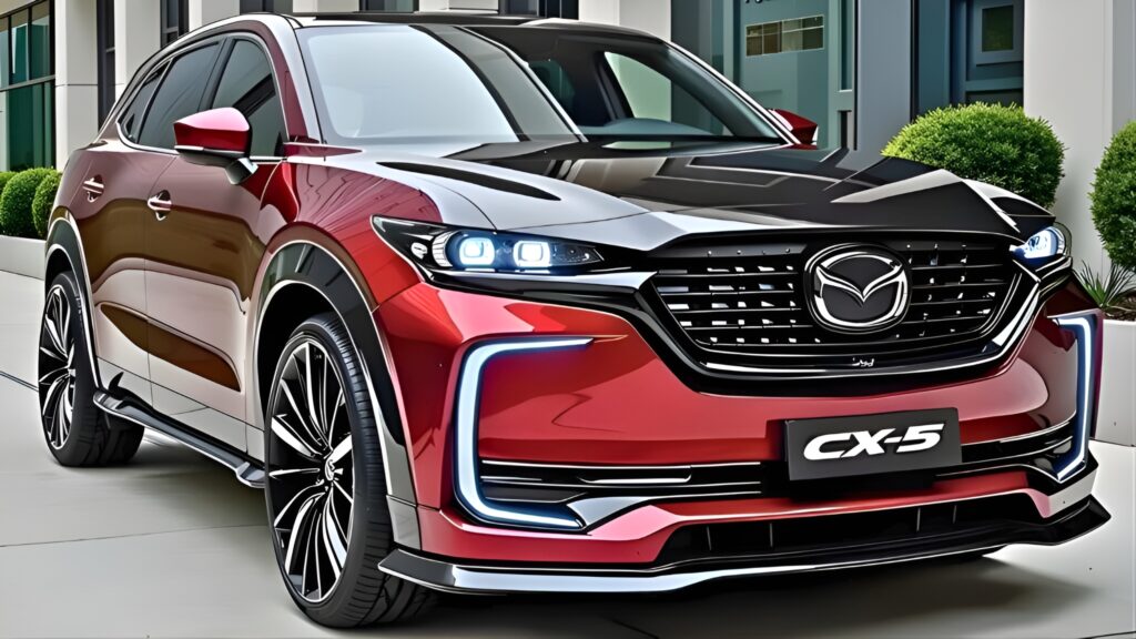 New 2026 Mazda CX-5 SUV Unveiled Stylish Design Smooth Ride & Latest Tech