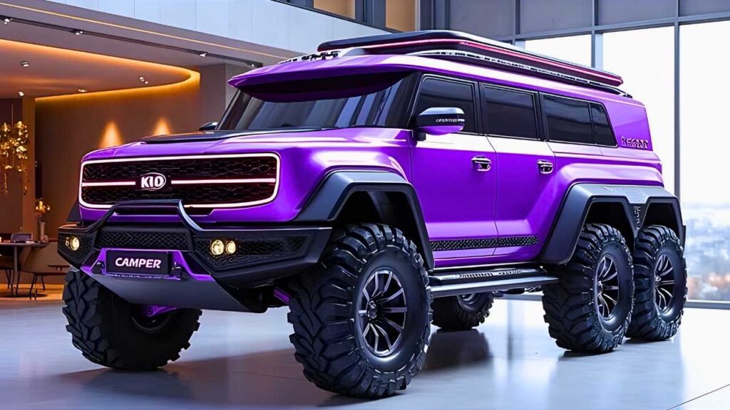 KIA 6x6 2026 Launch Extreme Off‑Road Performance Bold Design, and Next‑Gen Adventure Features